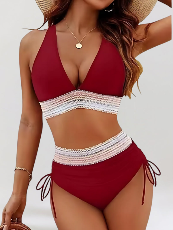 Lidia – High-Waisted Tummy Control Bikini Set